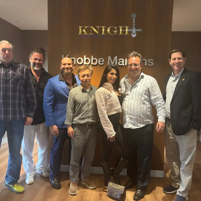 Christopher Knight Lopez with Knobbes Marten law firm